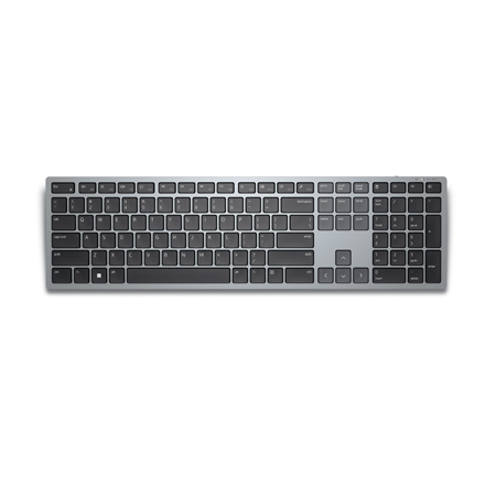 Computer keyboard Dell Keyboard KB700 Wireless, US, 2.4 GHz, Bluetooth 5.0, Titan Gray