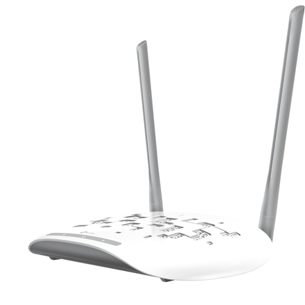 TP-LINK "N300 Wi-Fi Access PointSPEED: 300 Mbps at 2.4 GHzSPEC: 2× Fixed Antennas, 1× 10/100M Port FEATURE: Passive P
