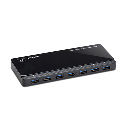 TP-LINK UH720 USB 3.0 7-Port Hub with 2 Charging Ports,Modern design that keeps everything simple and elegant - Image 2