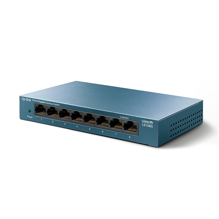 TP-Link LS108G LiteWave 8-Port Gigabit Desktop Switch - Image 2