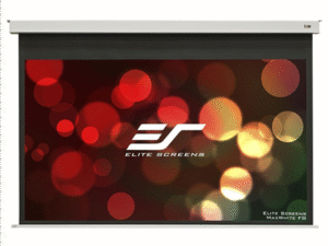 ELITE SCREENS plátno elektrické motorové stropní 120" (304,8cm)/ 16:9/ 149,4×265,7cm/ MaxWhite FG/ 8" drop