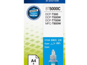 Cartus Cerneala Original Brother Cyan, BT5000C, pentru DCP-T300|T500|T700|MFC-T910, 5K, (timbru verde 0.15 lei), "BT5000C"