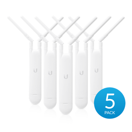 Ubiquiti Přistupový bod Unifi Enterprise UAP-AC-M Mesh, 2x2 MIMO (300/866Mbs), 5 kusů