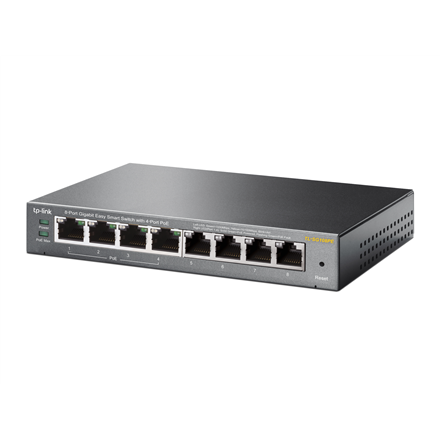 TP-Link Easy Smart TL-SG108PE - P�ep�na� - inteligentn� - 4 x 10/100/1000 (4 PoE+) + 4 x 10/100/1000 - desktop - PoE+ (64 W) - Image 3
