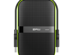 Silicon Power external HDD Armor A60 1TB, black/green