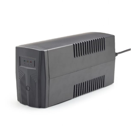 UPS GEMBIRD Line Interactive, 850VA/ 510W,AVR,2xsocket Schuko,indicatie LED,1 12V/8Ah,Backup: pana la 20 min.,incarcare: pana la 12h,"Basic 850" "EG-UPS-B850"i) (timbru verde 4 lei) - Image 2