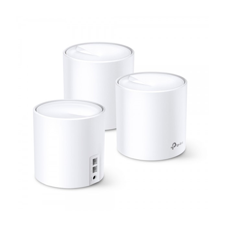 Wireless Router|TP-LINK|Wireless Router|2-pack|1800 Mbps|Mesh|IEEE 802.11a|IEEE 802.11n|IEEE 802.11ac|IEEE 802.11ax|DECOX20(3-PACK)
