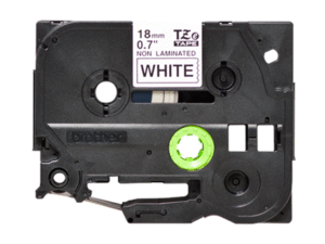 Brother non-laminated tape TZe-N241 - Black on white