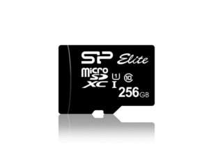 Silicon Power memory card microSDXC 256GB Elite UHS-I Class 10 + adapter
