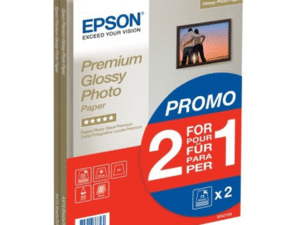 Epson photo paper A4 Premium Glossy 255g 2x15 sheets