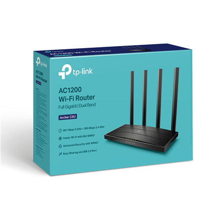 TP-Link router Archer C6U AC1200 WiFi