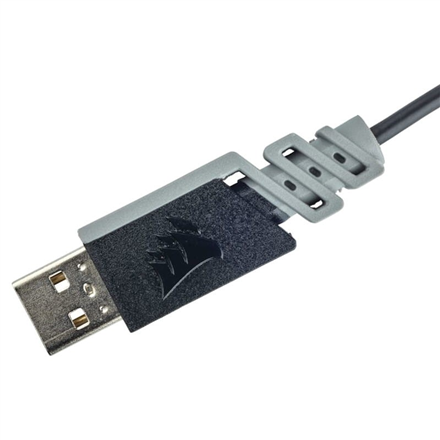 MOUSE CORSAIR, "Harpoon RGB Pro", gaming, cu fir, USB, optic, 12000 dpi, butoane/scroll 6/1, iluminare, butoane programabile, negru, "CH-9301111-EU" (timbru verde 0.18 lei) - Image 3