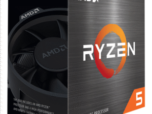 CPU AMD, skt. AM4 AMD Ryzen 5, 5600X , frecventa 3.7 GHz, turbo 4.6 GHz, 6 nuclee, putere 65 W, cooler, "100-100000065BOX"