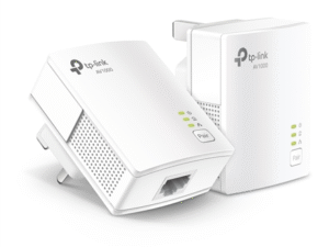 TP-LINK AV1000 Powerline Starter Kit 1 Gigabit Port 1000Mbps Powerline