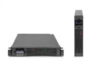 DIGITUS OnLine UPS, rack/tower, 3000VA, 3000W, LCD, 8 x C13, 1 x C19, RS-232, USB, SNMP card (optional), relay card (optional)  | Digitus | OnLine UPS | DN-170096, 3000 VA / 3000 W | 3000 VA | 3000 W | C20