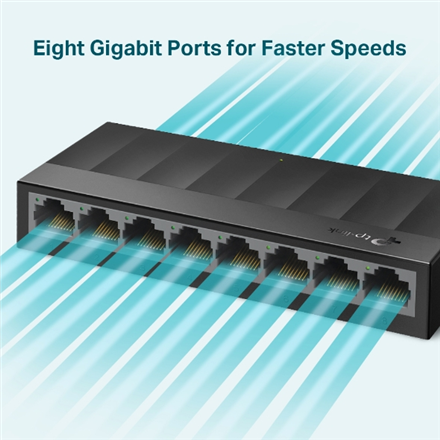 TP-Link 8-Port 10/100/1000Mbps Desktop Network Switch - Image 4