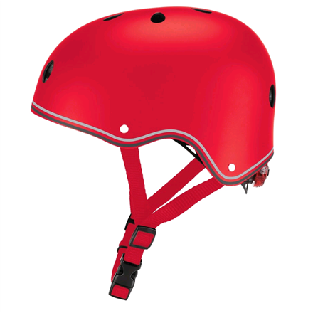GLOBBER helmet Primo Lights, XS/S ( 48-53CM ), red, 505-102