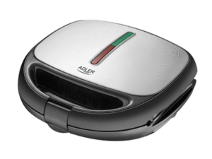 Adler AD 3040 sandwich maker 1200 W Black, Grey