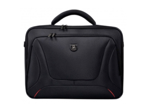 PORT DESIGNS | Courchevel | Fits up to size 17.3 " | Messenger - Briefcase | Black | Shoulder strap