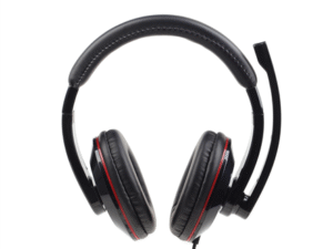 CASTI Gembird, cu fir, standard, utilizare multimedia, microfon pe brat, conectare prin USB 2.0, negru, "MHS-U-001", (timbru verde 0.8 lei)