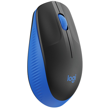 Logitech Mysz M190 Full-size wireless mouse - BLUE - Image 2