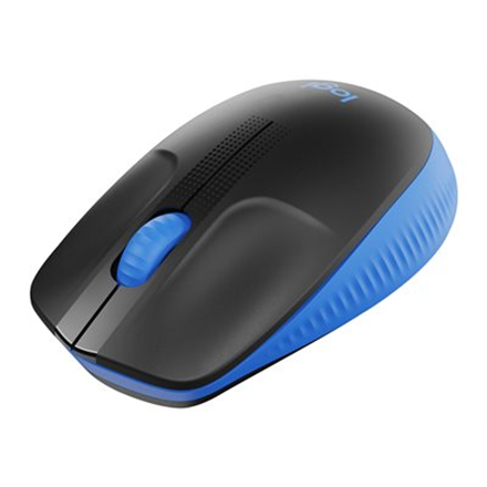 Logitech Mysz M190 Full-size wireless mouse - BLUE - Image 3