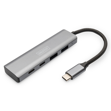 Cable Digitus USB-C 4 Port HUB 2x USB-A + 2x USB-C Gen2 DA-70245