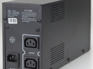 UPS GEMBIRD Line Interactive,   650VA/ 390W, AVR, 2 x socket IEC, indicatie status cu LED, 1 baterie 12V/7Ah, Backup: pana la 8 - 20 min., incarcare: pana la 12h, "UPS-PC-652A"i) (timbru verde 4 lei)