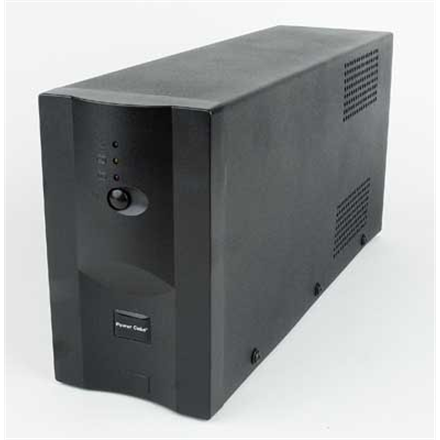 UPS GEMBIRD Line Interactive, 650VA/ 390W, AVR, 2 x socket IEC, indicatie status cu LED, 1 baterie 12V/7Ah, Backup: pana la 8 - 20 min., incarcare: pana la 12h, "UPS-PC-652A"i) (timbru verde 4 lei) - Image 3