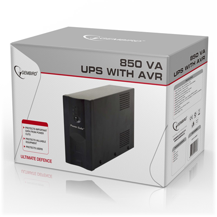 UPS GEMBIRD Line Interactive, 850VA/ 510W,AVR,2xsocket IEC,indicatie LED,1 12V/7Ah,Backup: pana la 8-20 min.,incarcare: pana la 12h,conector USB,"UPS-PC-850AP"i) (timbru verde 4 lei) - Image 3