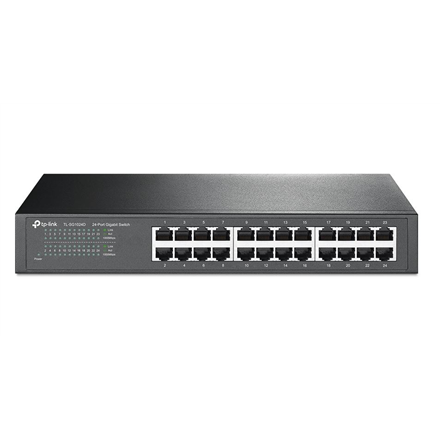 SWITCH TP-LINK 24 porturi Gigabit, carcasa metalica, rackabil "TL-SG1024D" (timbru verde 2 lei) - Image 4