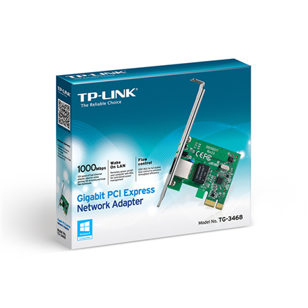 PLACA RETEA TP-LINK , intern, PCI-E, port RJ-45, 1000 Mbps, "TG-3468"