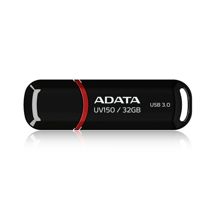 MEMORIE USB 3.2 ADATA 32 GB, cu capac, carcasa plastic, negru, "AUV150-32G-RBK" (timbru verde 0.03 lei) - Image 3