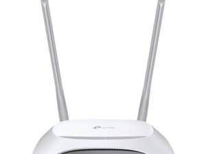 ROUTER TP-LINK wireless 300Mbps, 4 porturi 10/100Mbps, 2 antene externe, 2T2R "TL-WR840N" /45504890 (timbru verde 0.8 lei) 492561