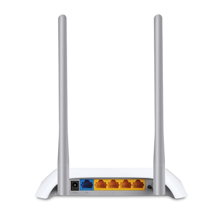 ROUTER TP-LINK wireless 300Mbps, 4 porturi 10/100Mbps, 2 antene externe, 2T2R "TL-WR840N" /45504890 (timbru verde 0.8 lei) 492561 - Image 2