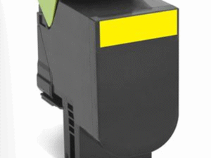 Lexmark 80C2HYE | 802HYE Yellow High Yield Corporate Cartridge (3k) | Cartridge | Yellow