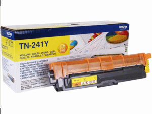 Toner Original Brother Yellow, TN241Y, pentru HL-3140|3150|3170|DCP-9010|9015|9020|9140|9330|9340, 1.4K,"TN241Y"