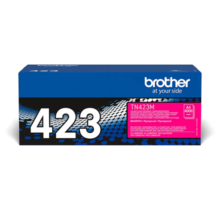 BROTHER toner TN-423M pro HL-L8260CDW/HL-L8360CDW/DCP-L8410CDW / 4.000 stran / Purpurový
