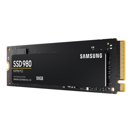 SSD SAMSUNG, 980, 500GB, M.2, PCIe Gen3.0 x4, V-Nand 3bit MLC, R/W: 3100 MB/s/2600 MB/s "MZ-V8V500BW"