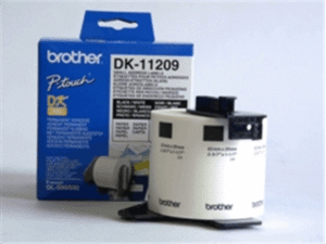 Banda Continua Hartie  Original Brother Black on White, DK11209, pentru P-TOUCH QL-1100|QL-1110|QL-800|L-810|QL-1050|QL-1060|QL-500|QL-560|QL-570|QL-580|QL-650|QL-700 , 800, incl.TV 0 RON, "DK11209"