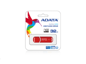 MEMORIE USB 3.2 ADATA 32 GB, cu capac, carcasa plastic, rosu, "AUV150-32G-RRD" (timbru verde 0.03 lei)