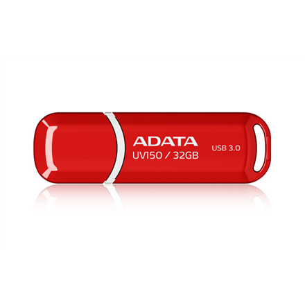 MEMORIE USB 3.2 ADATA 32 GB, cu capac, carcasa plastic, rosu, "AUV150-32G-RRD" (timbru verde 0.03 lei) - Image 2