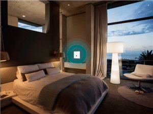 ACCESS POINT TP-LINK wireless 300Mbps, 2 x port 10/100Mbps, 2 antene interne, alimentare PoE, montare pe perete "EAP115-Wall" (timbru verde 0.8 lei)