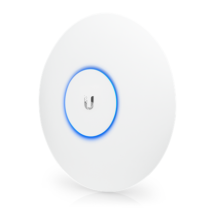 ACCESS Point Ubiquiti wireless exterior si interior 1300 Mbps, port 10/100/1000 x 2, antena interna x 1, PoE, 2.4 - 5 GHz, "UAP-AC-PRO" (timbru verde 0.8 lei)