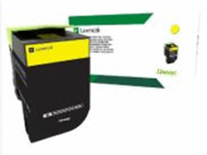 Toner Original Lexmark Yellow, 71B20Y0, pentru CX317|CS317|CX417|CS417, 2.5K, (timbru verde 1.2 lei) , "71B20Y0"