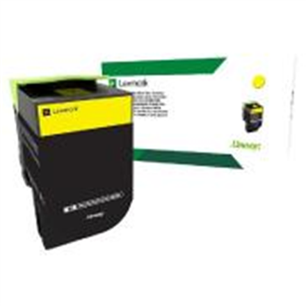 Toner Original Lexmark Yellow, 71B20Y0, pentru CX317|CS317|CX417|CS417, 2.5K, (timbru verde 1.2 lei) , "71B20Y0"