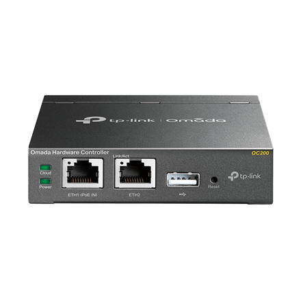 CONTROLLER TP-LINK wireless cloud controler, 2 x 10/100 LAN ports, 1 x USB 2.0, 1 x Mirco-USB, PoE 802.3af or Micro-USB Power Adapter "OC200" (timbru verde 0.8 lei) - Image 3