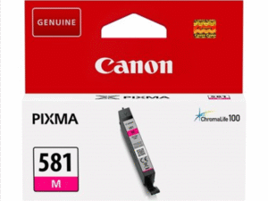 Cartus Cerneala Original Canon Magenta, CLI-581M, pentru Pixma TR7550|TR8550|TS6150|TS6250|TS705|TS8150|TS8250|TS9150|TS9155|TS9550, , (timbru verde 0.15 lei), "2104C001AA"