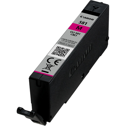 Cartus Cerneala Original Canon Magenta, CLI-581M, pentru Pixma TR7550|TR8550|TS6150|TS6250|TS705|TS8150|TS8250|TS9150|TS9155|TS9550, , (timbru verde 0.15 lei), "2104C001AA" - Image 2
