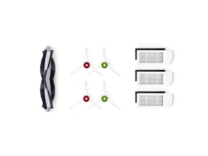 Vacuum cleaner accessory Ecovacs  Service Kit D-KT01-0022 1x Main Brush, 2x Side Brushes (White), 3x High Efficiency Filters, Suitable for DEEBOT T10 Family